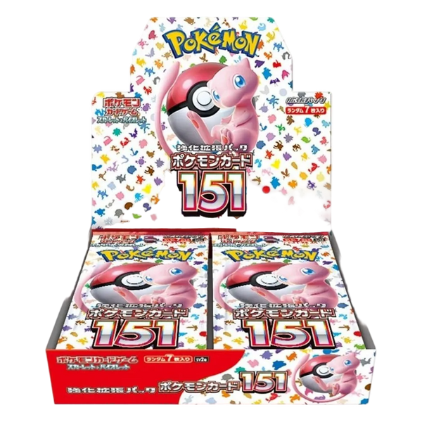 Pokémon Card 151 Booster Box (sv2a) | Japanese Pokémon TCG