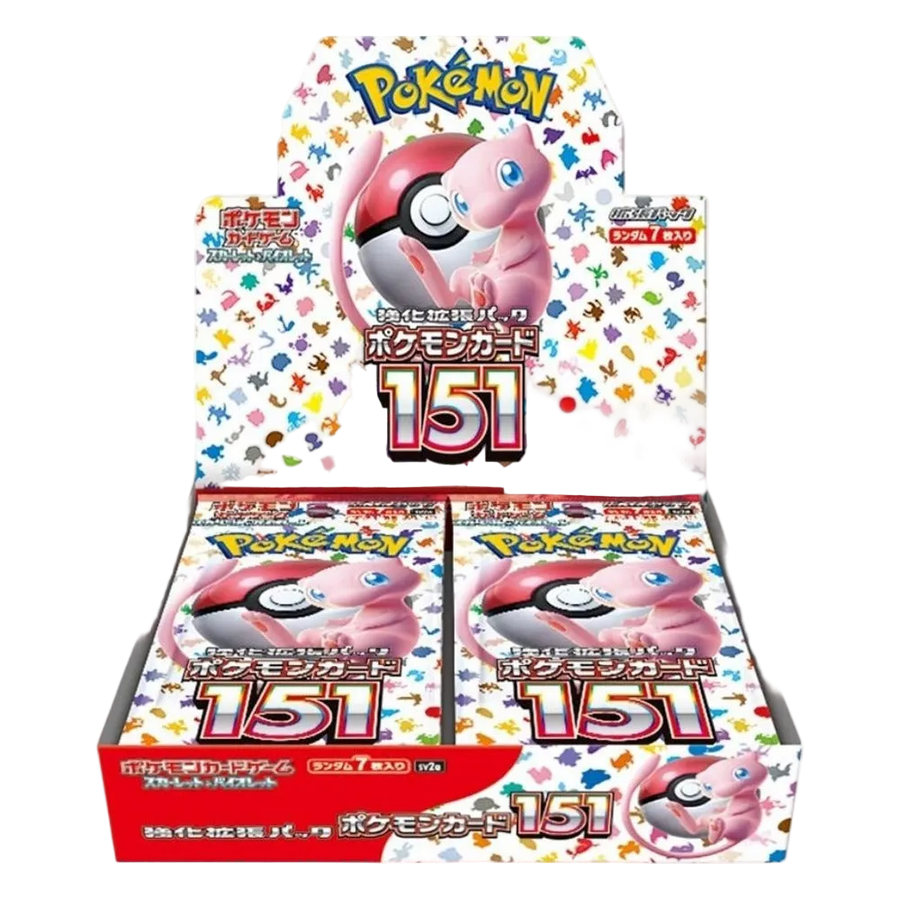 Pokémon Card 151 Booster Box (sv2a) | Japanese Pokémon TCG
